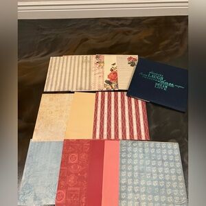 Colorbok Post Bound Scrapbook Album 10 Sleeves Navy Blue Bonus Base Pages 12x12